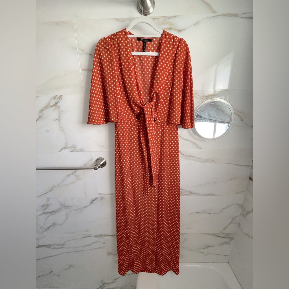 Bcbgmaxazria maxi dress size XS